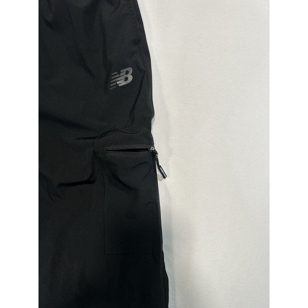 New Balance Running Pants Mens Sz L Black Track Pants Athletic Jogger